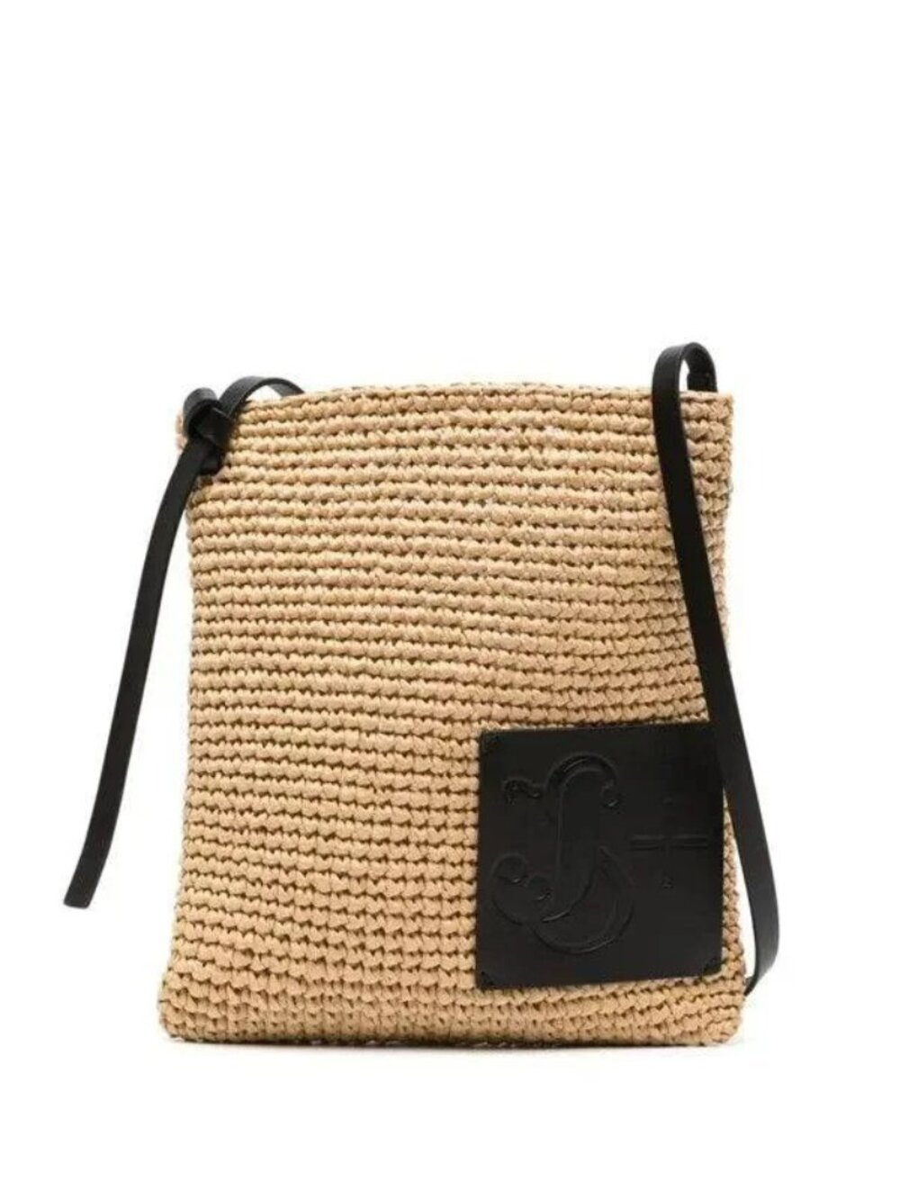NEW NWT JIL SANDER RAFFIA CROCHET SHOULDER BAG CROSSBODY